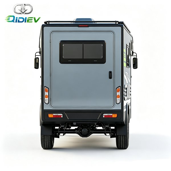 Atlas-RV-Heavy-duty-enclosed-electric-tricycle-RV-with-full-RV-configuration