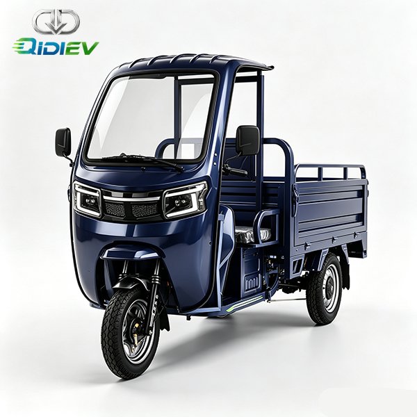 Electric-tricycle-with-detachable-fender-and-canopy