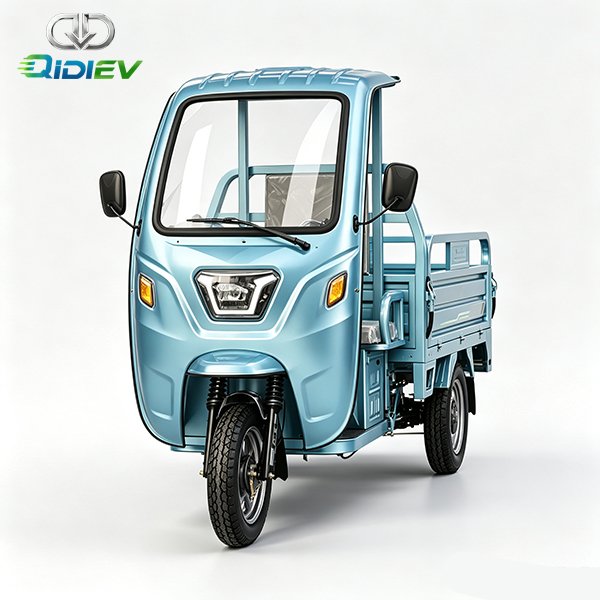Semi-shed-light-transport-electric-tricycle