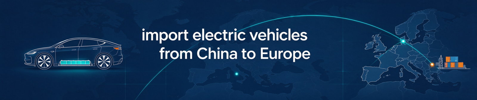 China EV Export Solutions Banner