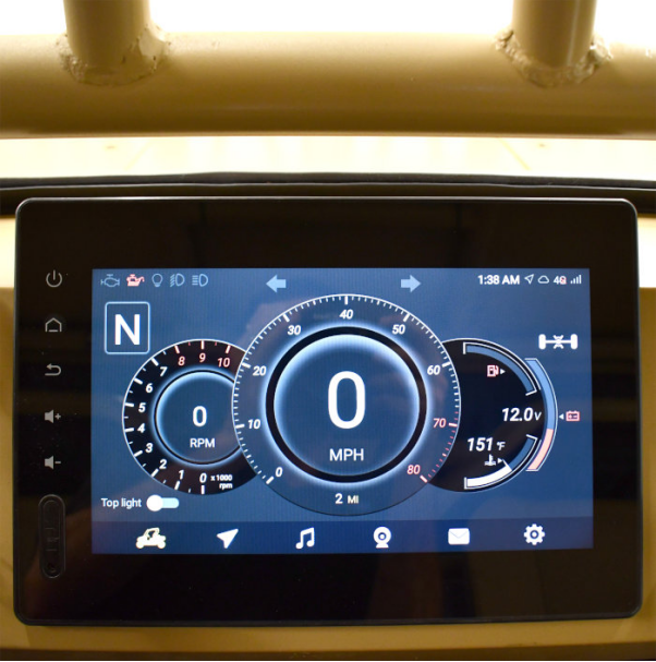 QIDI Tank G10 digital dashboard